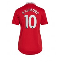 Manchester United Marcus Rashford #10 Hjemmebanetrøje Dame 2022-23 Kortærmet